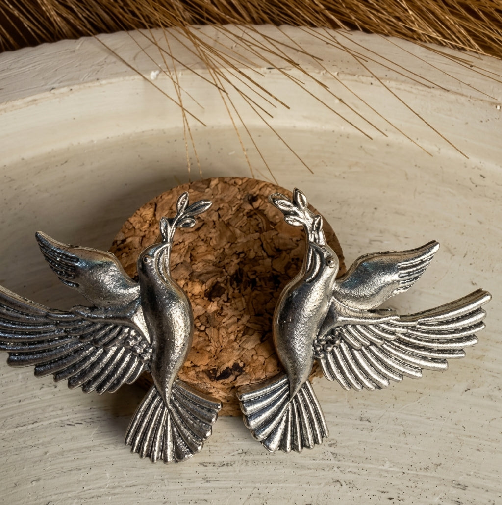 Udaan Dove Studs
