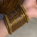 Gold Drop Bangles