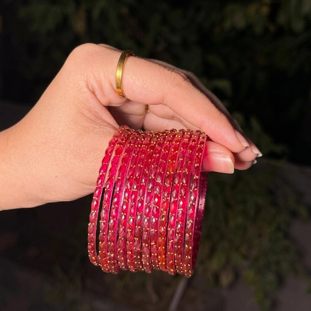 Indian Raindrop Bangles