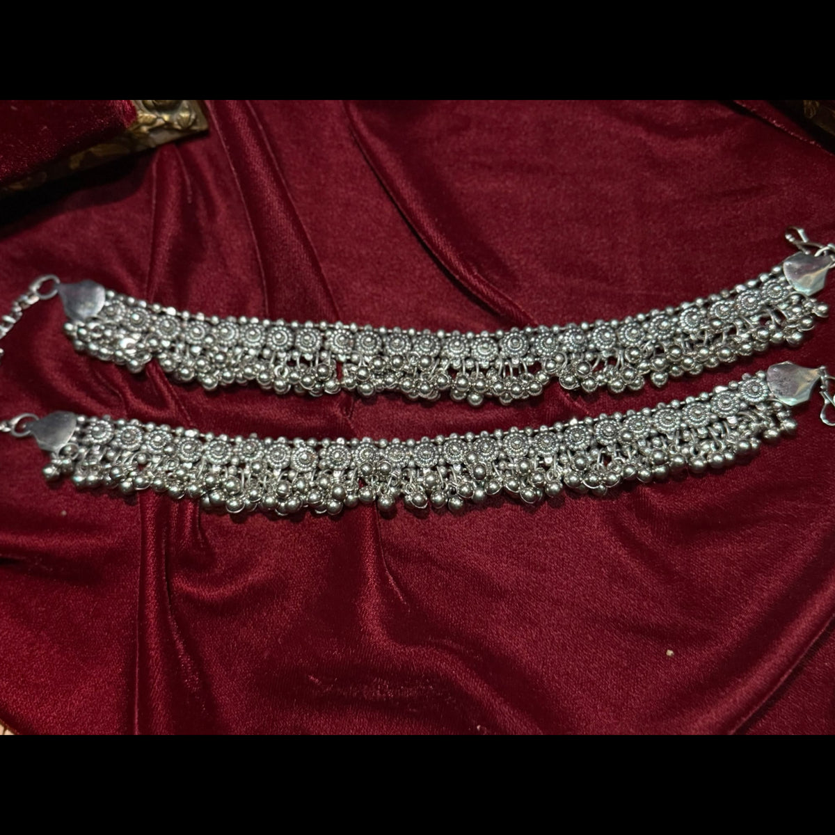 Antique Silver Anklet