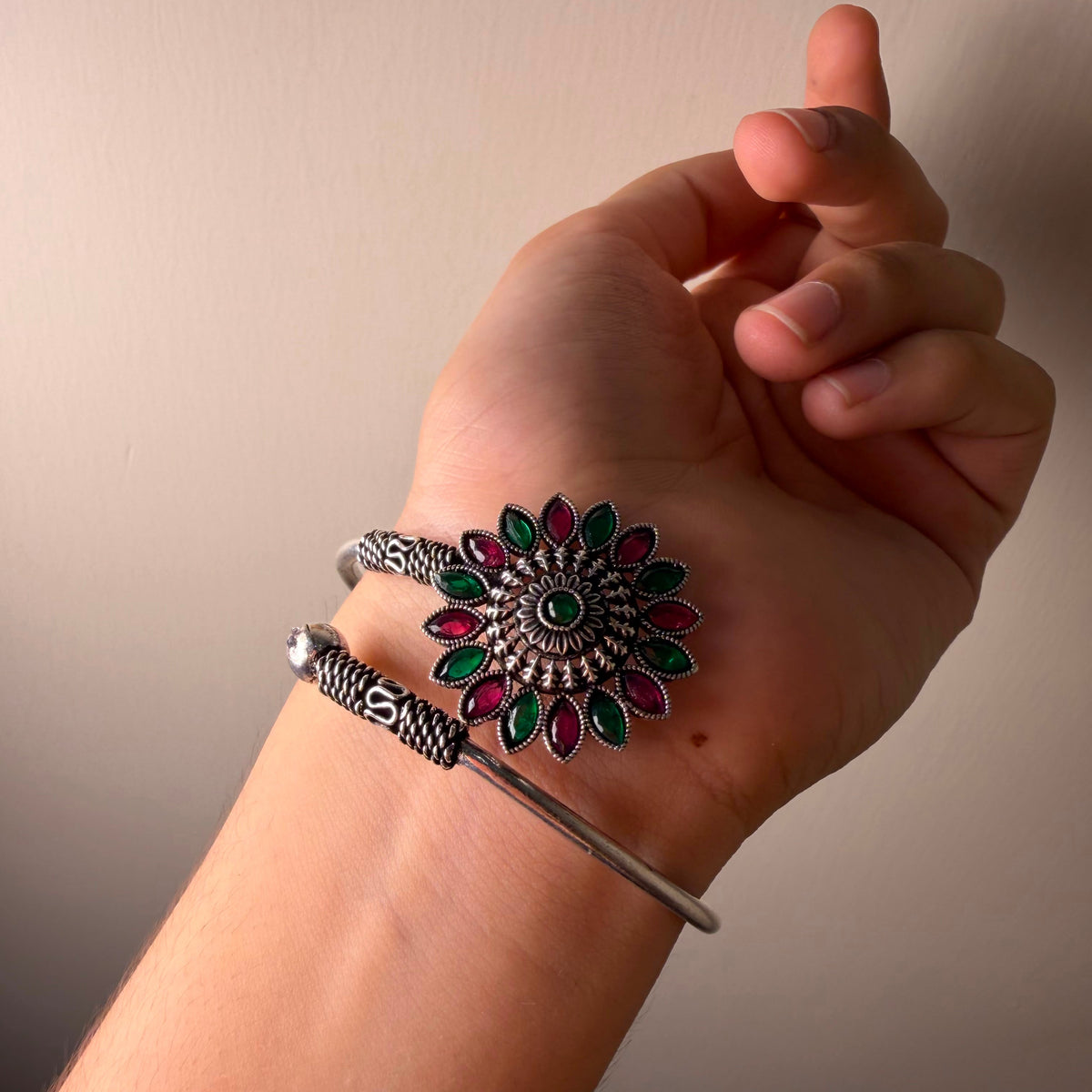 Sunburst Cuff Bracelet