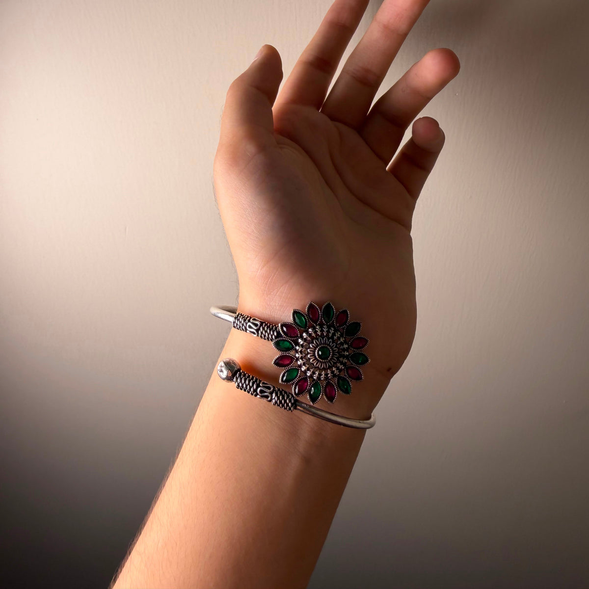 Sunburst Cuff Bracelet